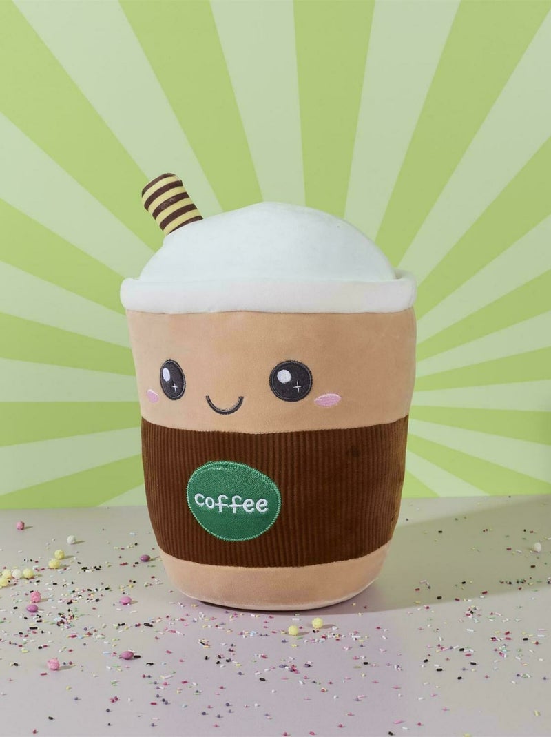 Peluche collection KAWAII Boisson chaude Marron - Kiabi