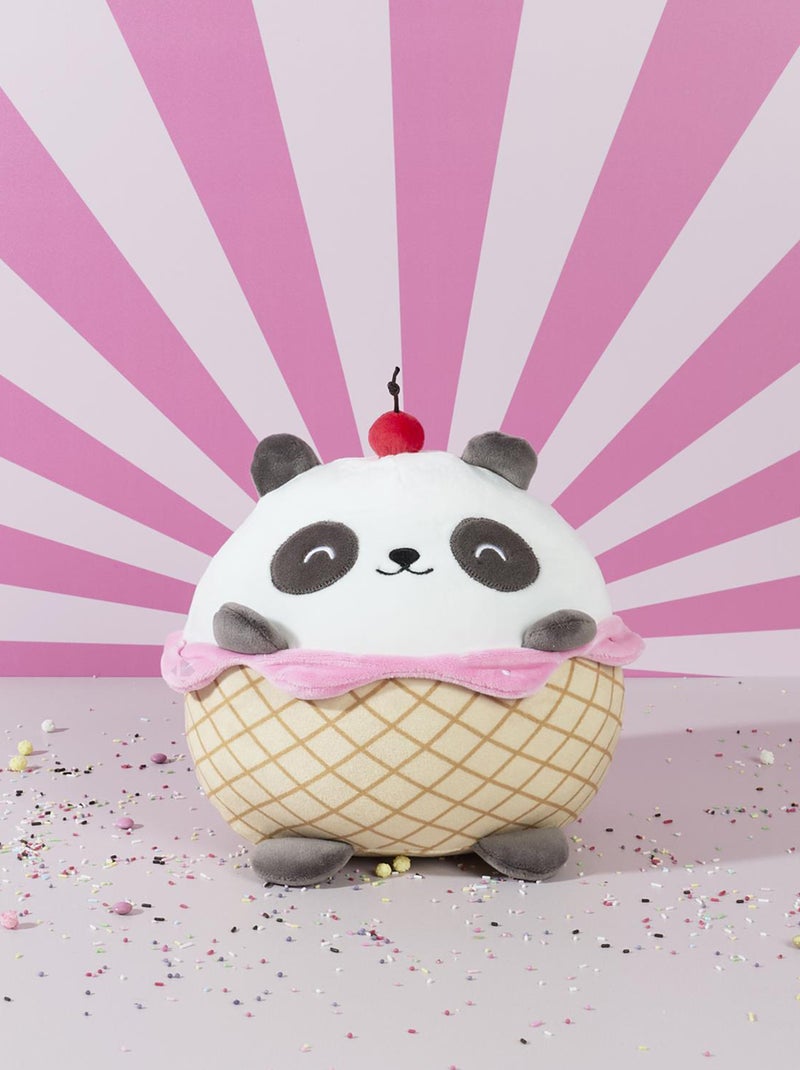 Peluche collection KAWAII Panda Blanc - Kiabi