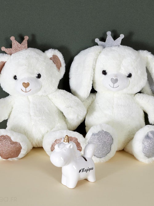 Peluche collection ROYAL PETS Lapin - Kiabi