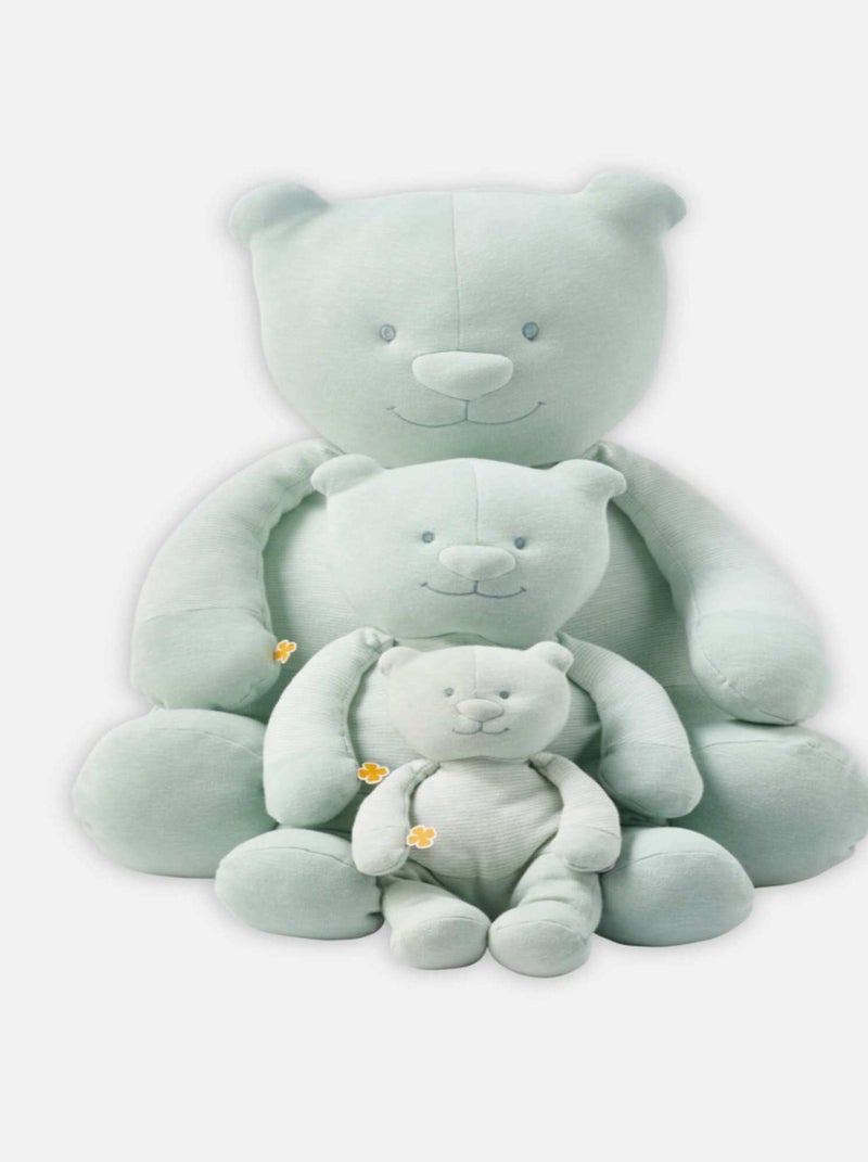 Peluche coton BIO 70cm Nouky - Vert - 0.00€ - Kiabi