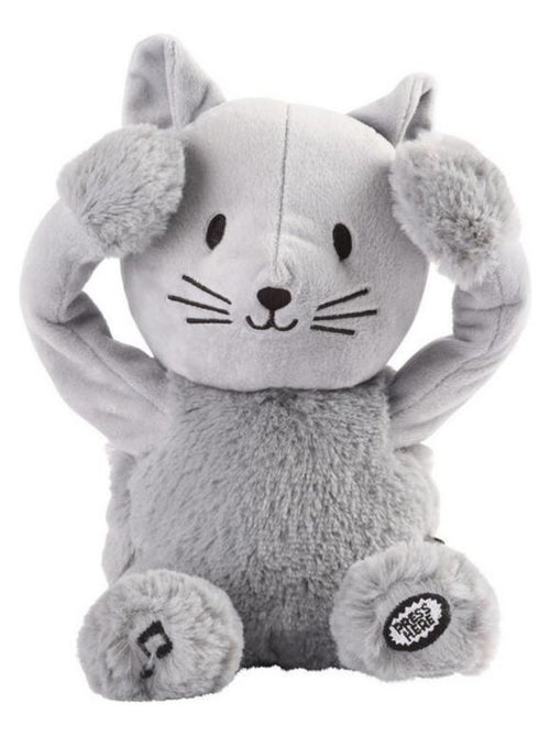 Peluche Coucou et Comptine Oscar le Chat - Kiabi