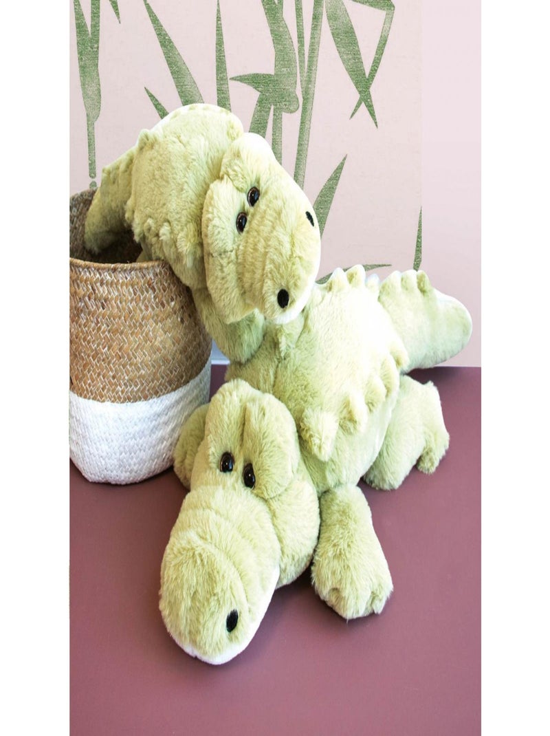 Peluche Croco'doux 60 cm Vert - Kiabi