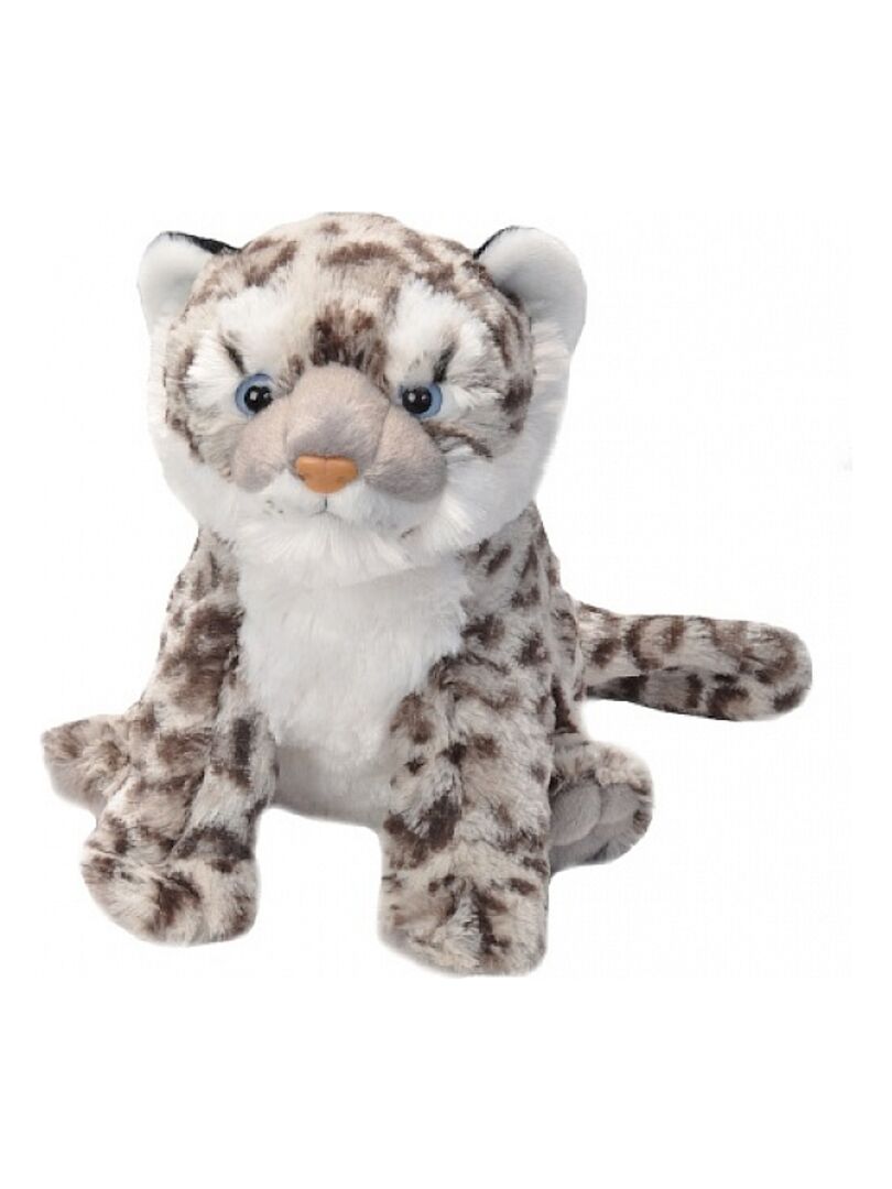 Peluche métallique – Léopard des neiges – Zoo de Granby - du Zoo de Granby