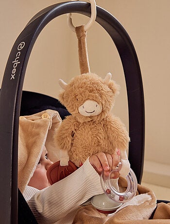 Peluche d'activité de voyage – Fluffy Cow Noukie's