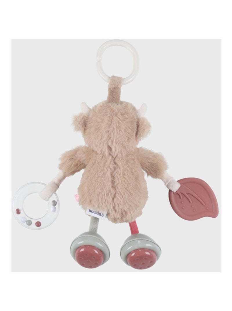 Peluche d'activité de voyage – Fluffy Cow Noukie's Beige - Kiabi