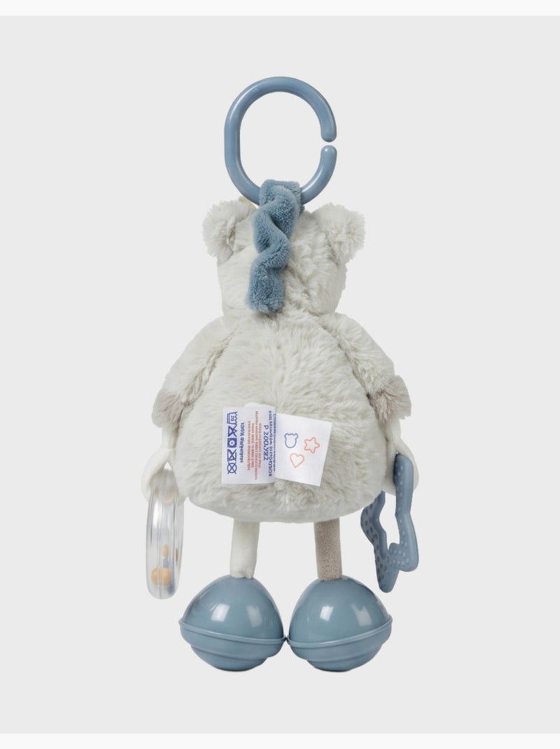 Peluche d'activité nomade poney lino noukie's Beige - Kiabi