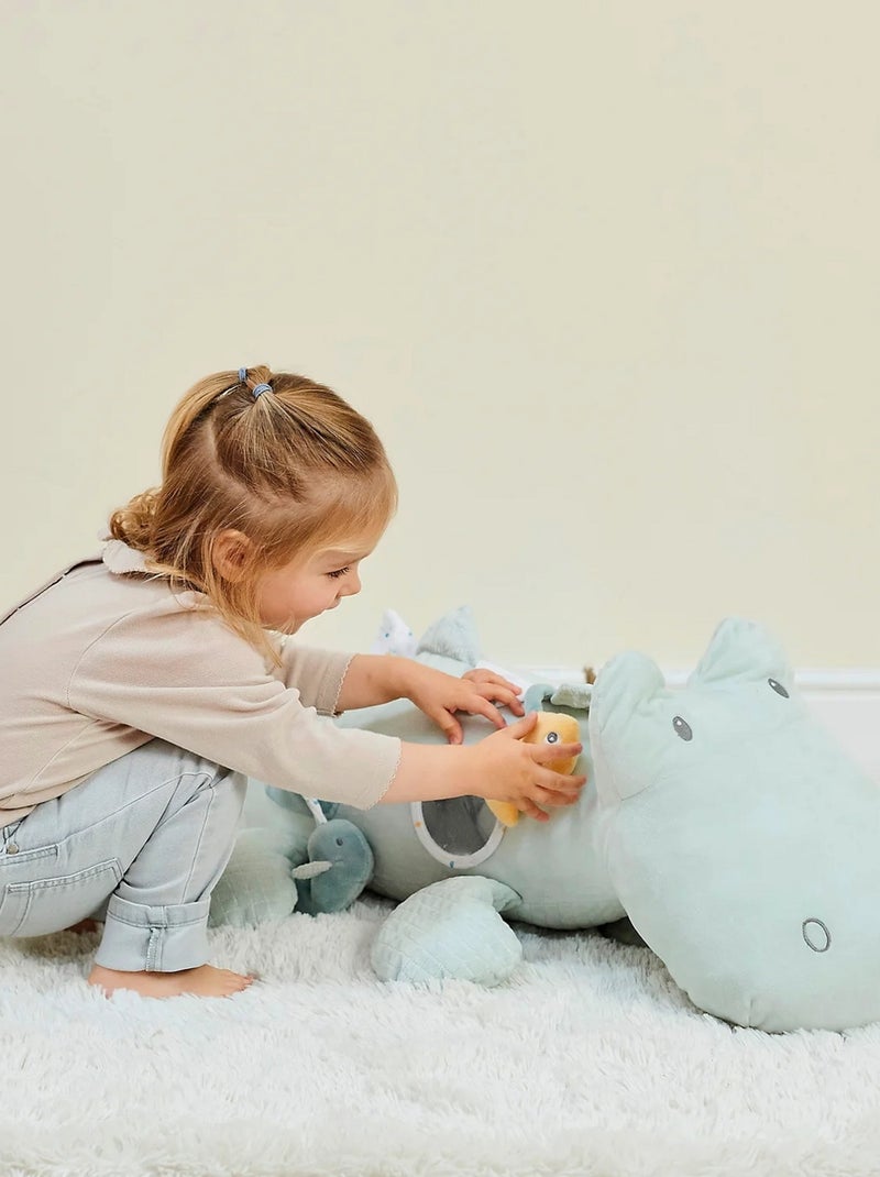 Peluche d'activité Roméo le crocodile Vert - Kiabi