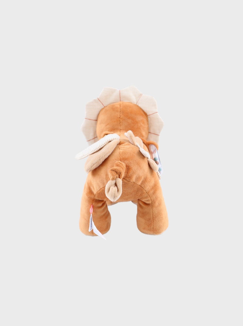 Peluche d'activités Babou en Veloudoux et mousseline, caramel Noukie's Orange - Kiabi