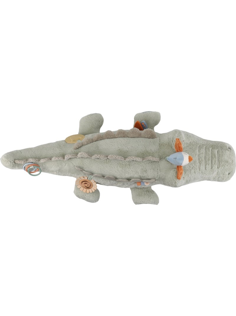 Peluche d'activités crocodile Vert - Kiabi