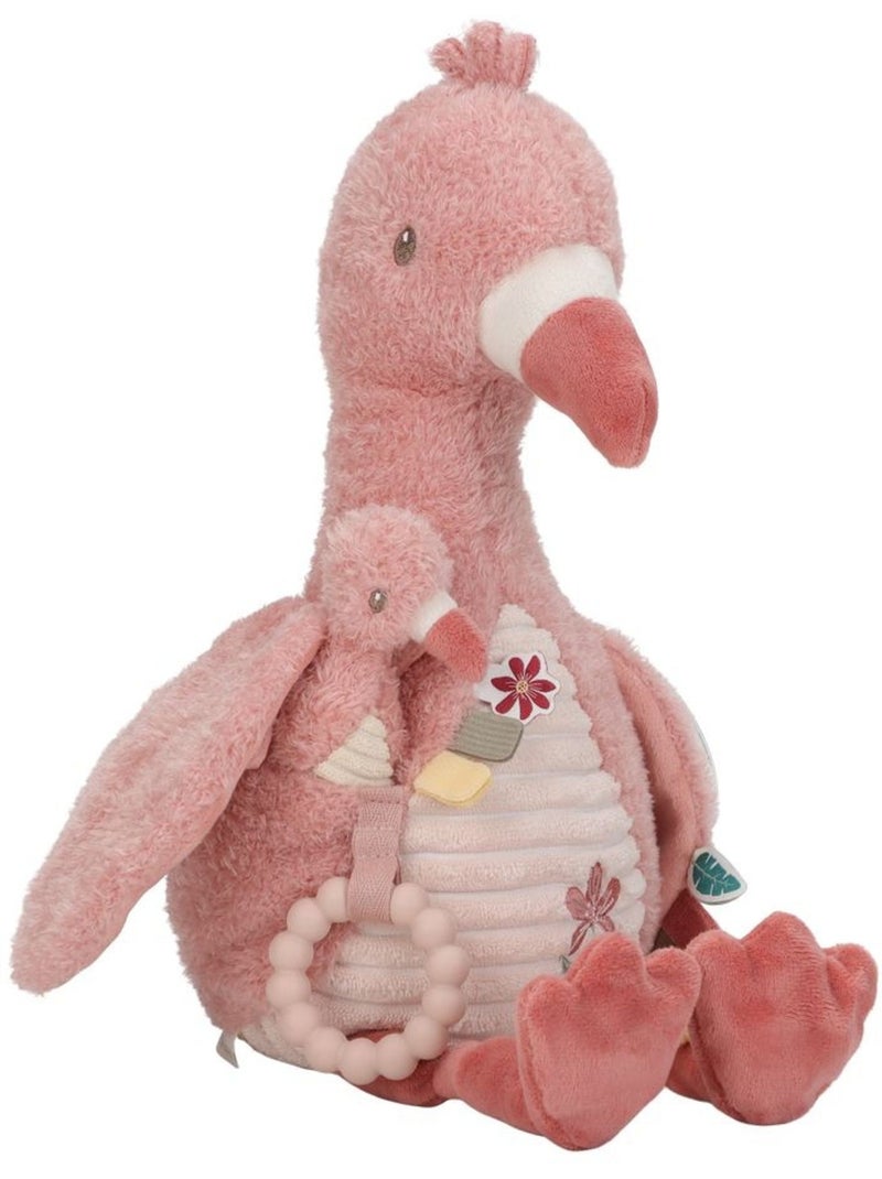 Peluche d'activités Flamant rose Rose - Kiabi