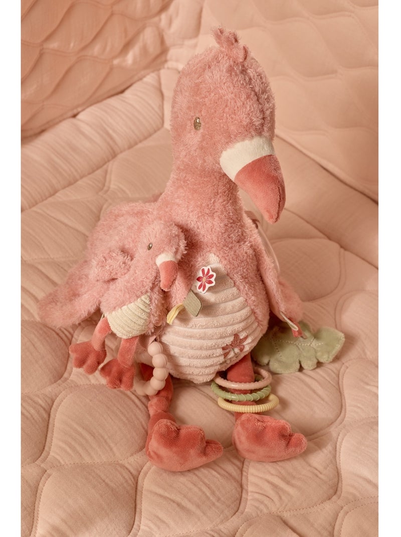 Peluche d'activités Flamant rose Rose - Kiabi