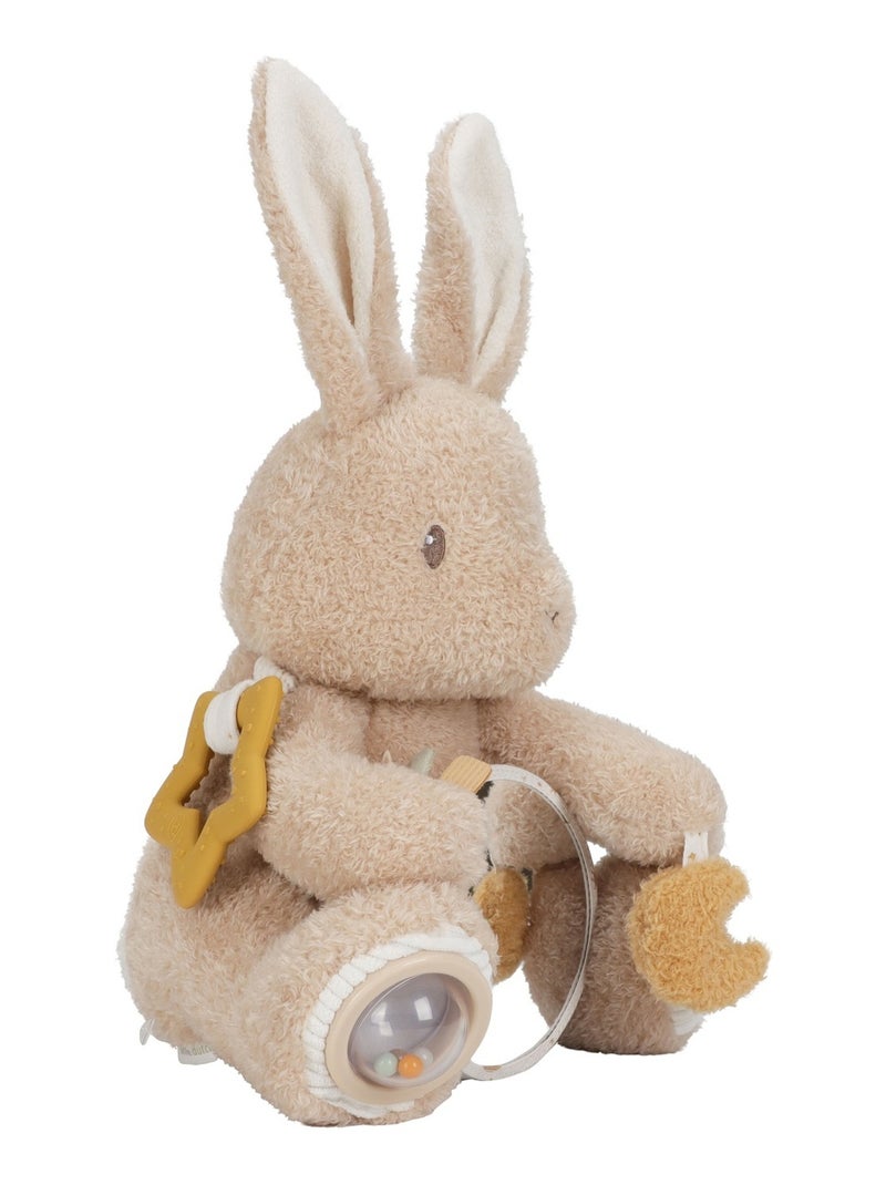 Peluche d'activités lapin Newborn Marron - Kiabi