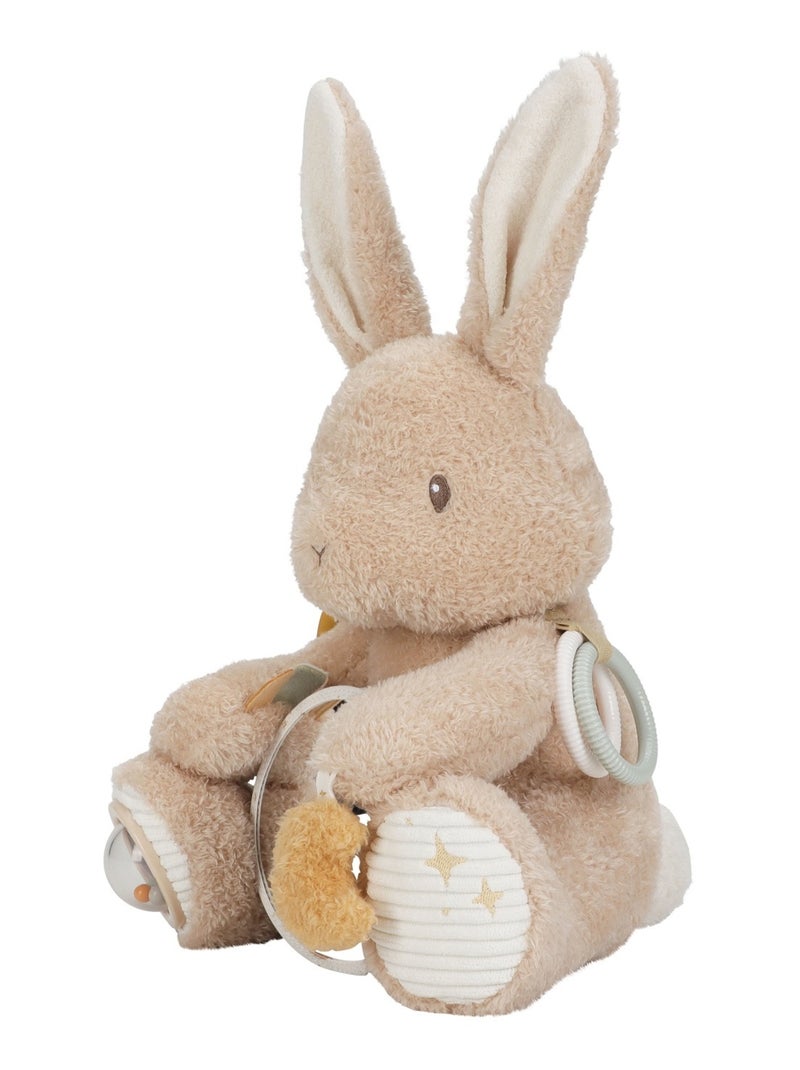 Peluche d'activités lapin Newborn Marron - Kiabi