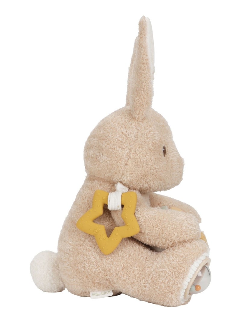Peluche d'activités lapin Newborn Marron - Kiabi