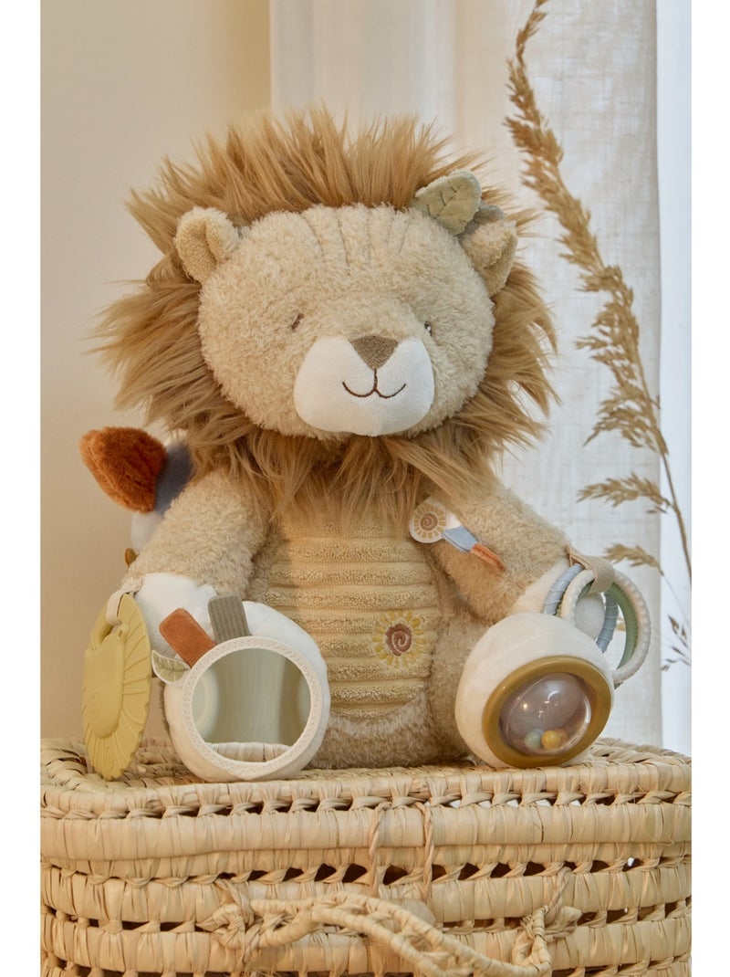 Peluche d'activités lion Marron - Kiabi