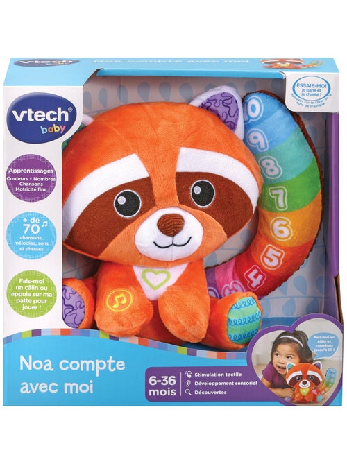 Peluche d'activités Noa compte avec moi - Kiabi