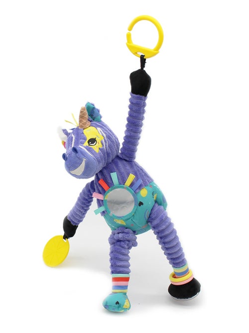 Peluche d'activités nomade Kiprokos le zèbre - Kiabi