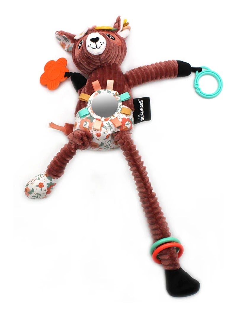 Peluche d'activités nomade Rouge - Kiabi
