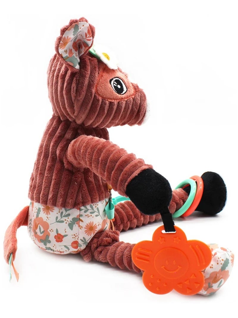Peluche d'activités nomade Rouge - Kiabi