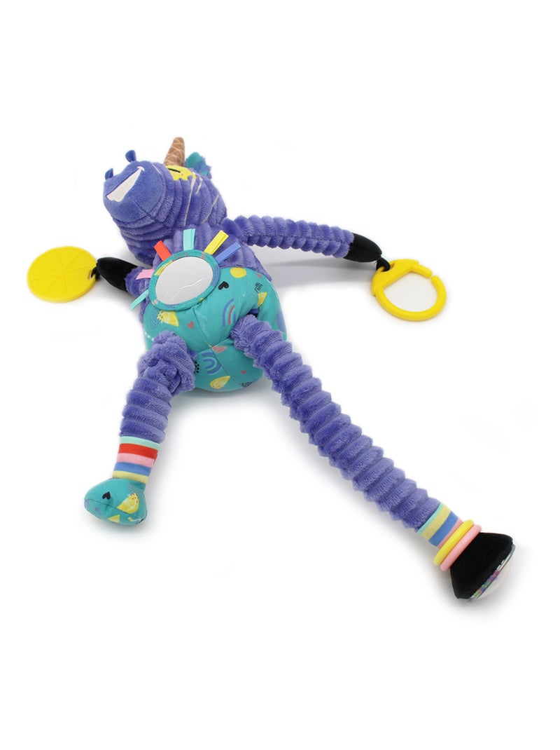 Peluche d'activités nomade Violet - Kiabi