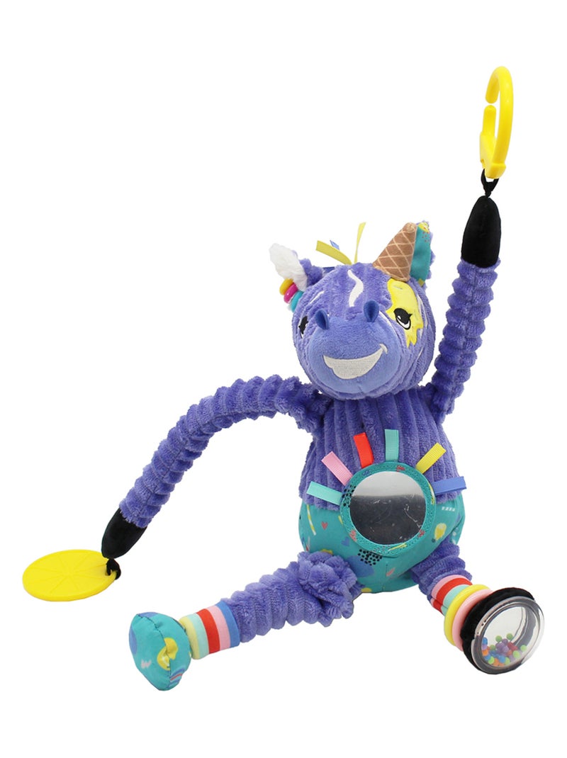 Peluche d'activités nomade Violet - Kiabi