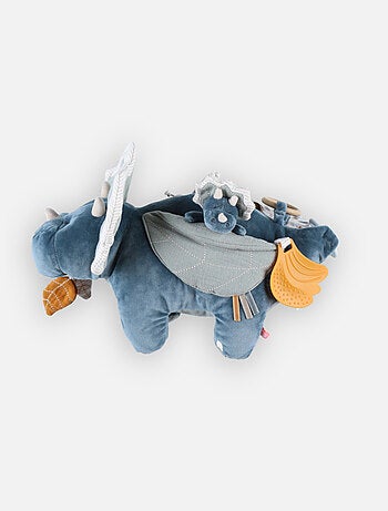 Peluche d'activités Ops en Veloudoux et mousseline de coton BIO, Noukie's