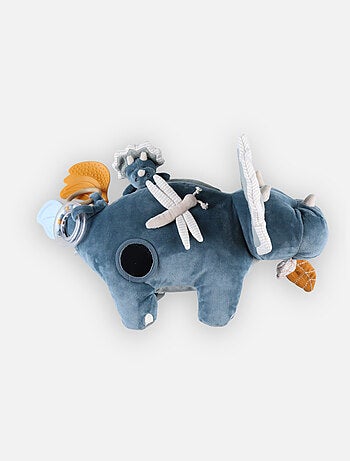 Peluche d'activités Ops en Veloudoux et mousseline de coton BIO, Noukie's