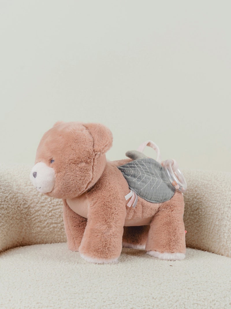 Peluche d'activités ours - Lily Noukie's Rose - Kiabi