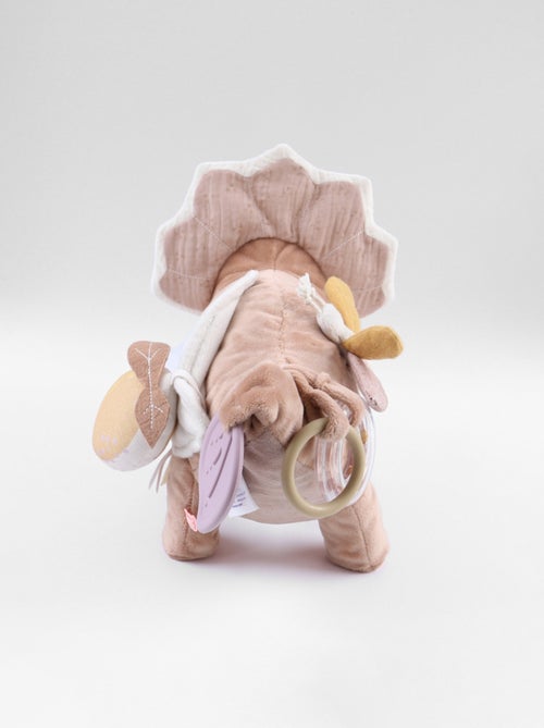 Peluche d'activités Popsie en Veloudoux® et mousseline de coton, poudré Noukie's - Kiabi