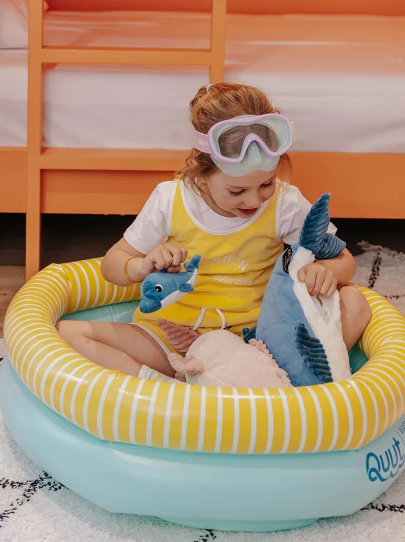 Peluche dauphin maman et son bébé bleu Bleu - Kiabi