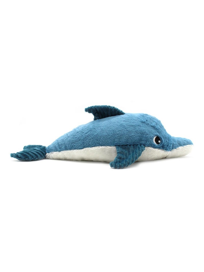 Peluche dauphin maman et son bébé bleu Bleu - Kiabi