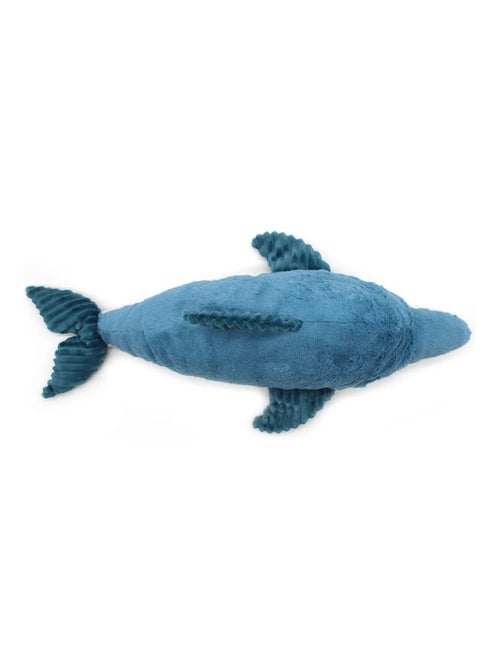 Peluche dauphin maman et son bébé bleu - Kiabi