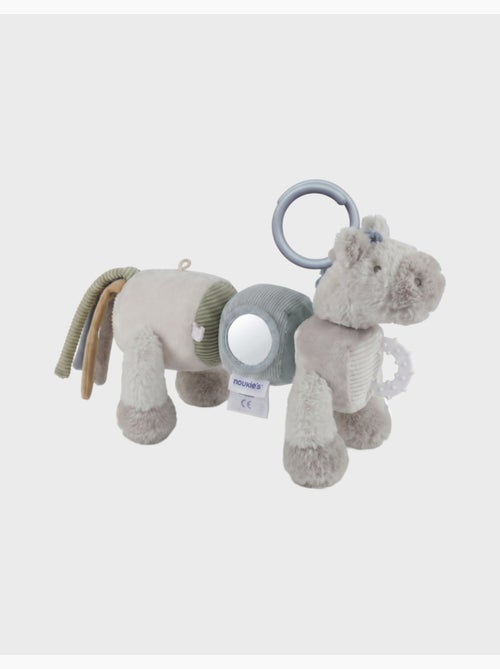 Peluche d'éveil musicale poney lino noukie's - Kiabi