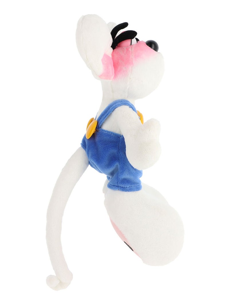 Peluche Diddl en salopette bleue 30 cm Blanc - Kiabi