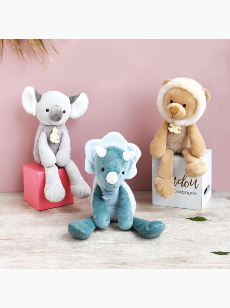 Peluche Dinosaure Sweety Chou 30 cm Vert - Kiabi
