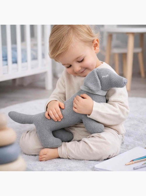Peluche  doudou chien TECKEL SEVIRA KIDS - Kiabi