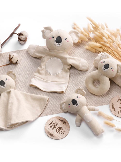 Peluche doudou coton bio Koala - Kiabi