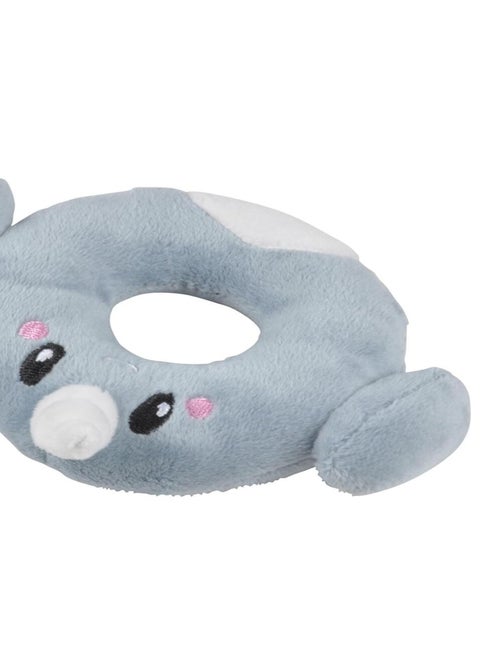 Peluche doudou hochet Narval la licorne - Kiabi