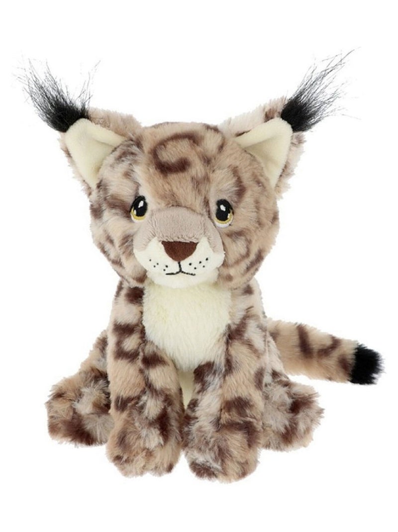 Peluche éco responsable - Chat sauvage Marron - Kiabi