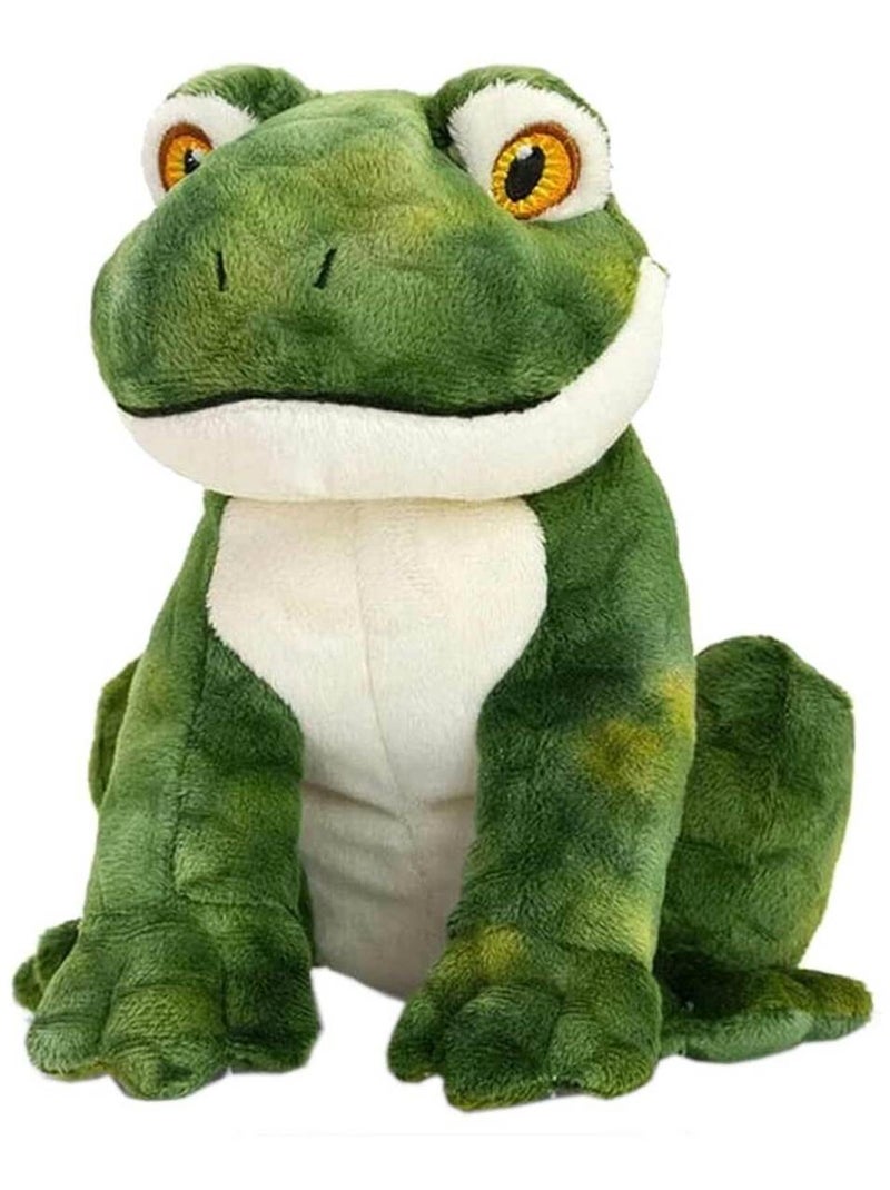Peluche éco-responsable grenouille Vert - Kiabi
