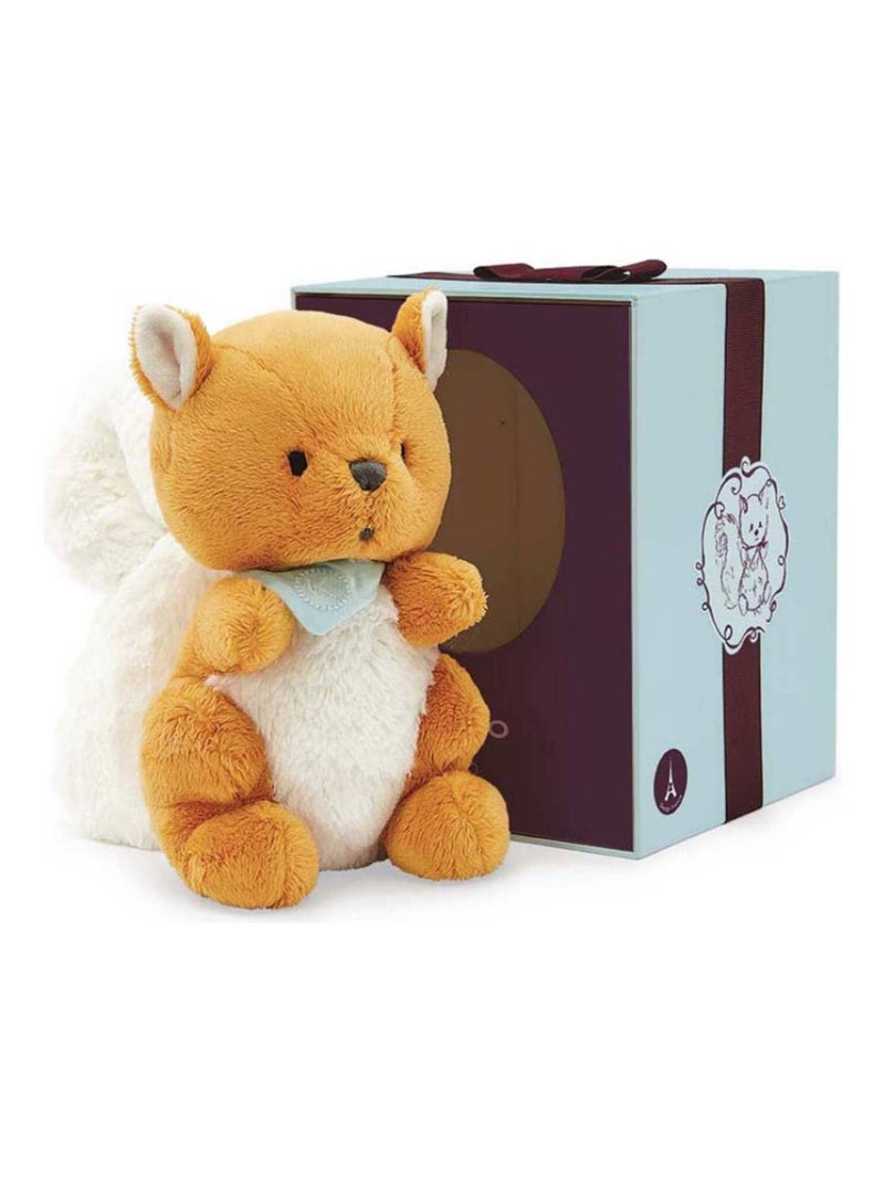 Peluche écureuil Biscotte Les amis (19 cm) Orange - Kiabi
