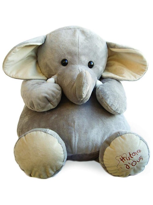 Peluche Éléphant 60 cm - Kiabi