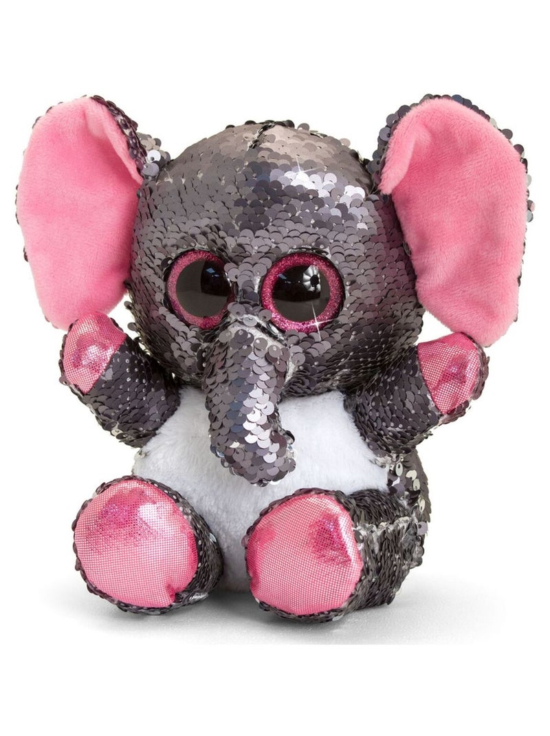 Peluche Éléphant Glitter Motsu Gris - Kiabi