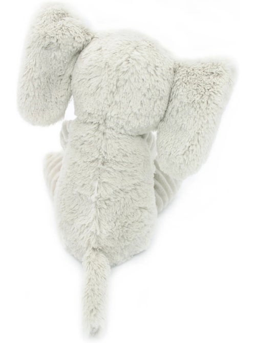Peluche éléphant maman et son bébé gris - Kiabi