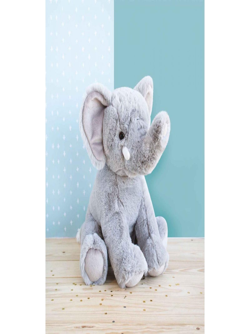 Peluche Eléphant'dou (32 Cm) Gris - Kiabi