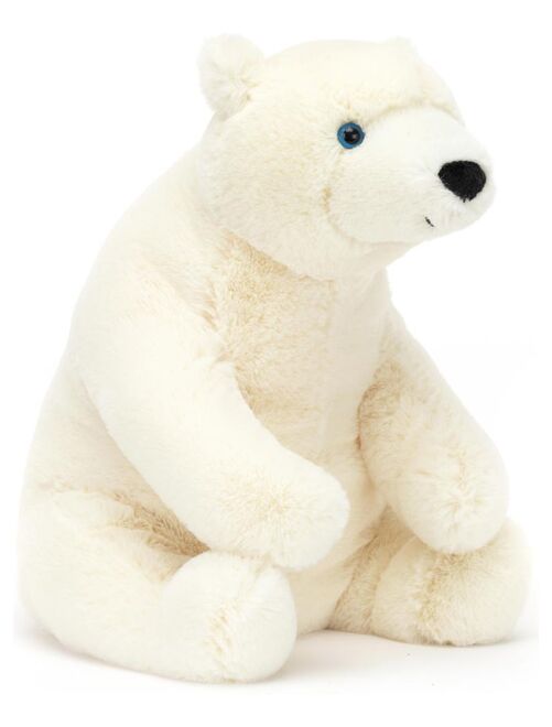 Peluche Elwin Polar Bear Small - Dimensions : L : 12 cm x  l : 12 cm x  h : 21 cm - Kiabi