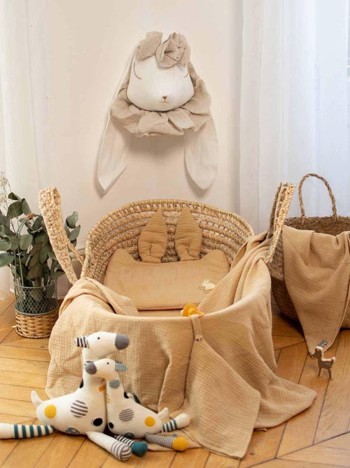 Peluche en coton maille tricot - Doudou Girafe SEVIRA KIDS - Kiabi