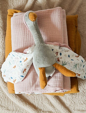 Peluche et doudou plat - Zoélie