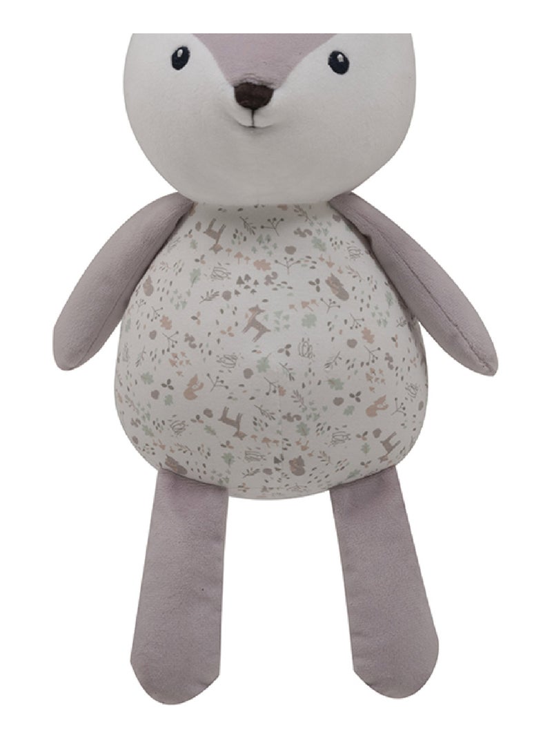Peluche faon de 30 cm esprit enchanté Mauve lilas - Kiabi