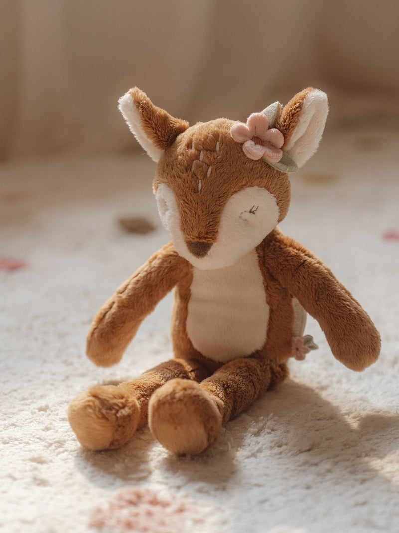 Peluche faon Fairy Garden 30 cm Marron - Kiabi